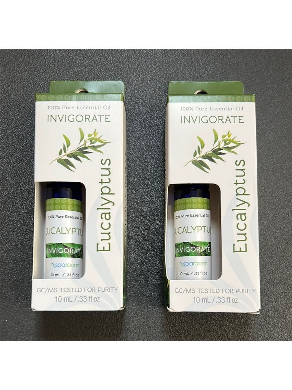 Spa room Invigorate Eucalyptus Essential Oil - 2 boxes New